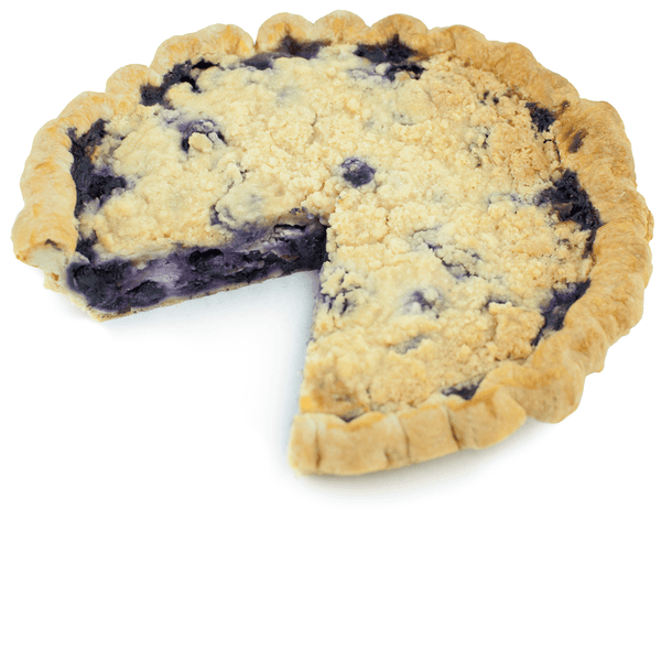 Sliced Blueberry Goat Cheese Basil Pie from The Pie Hole