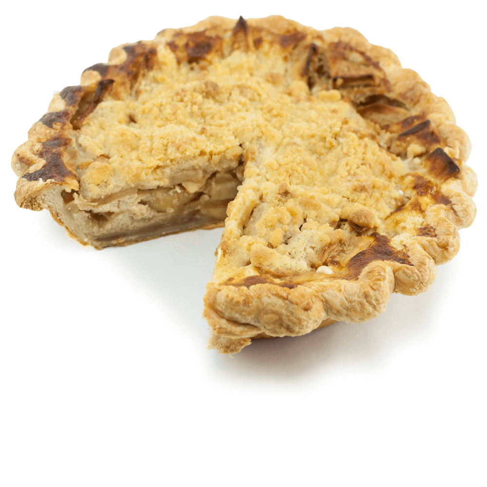 Sliced Buttermilk Apple Crumble from The Pie Hole