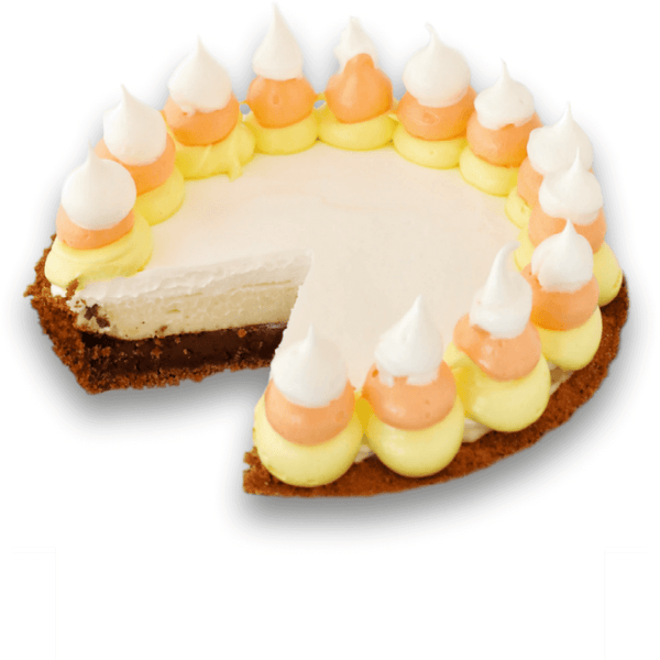 Halloween Candy Corn S'mores Pie