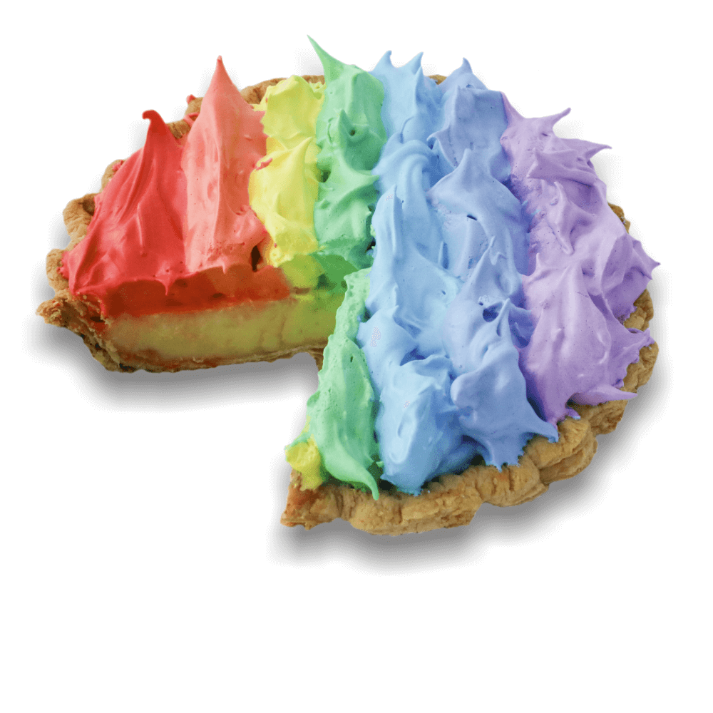 Sliced Lemon MeringueGay Pie from The Pie Hole