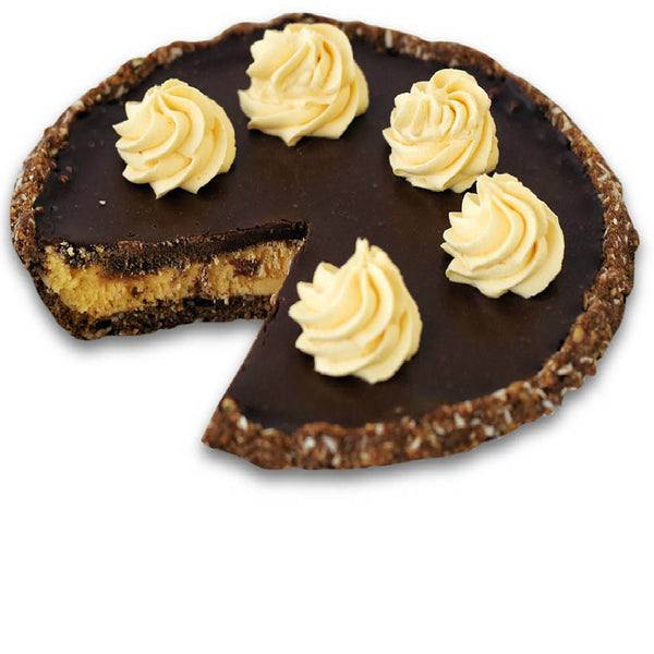 Sliced Nanaimo Bar Pie from The Pie Hole