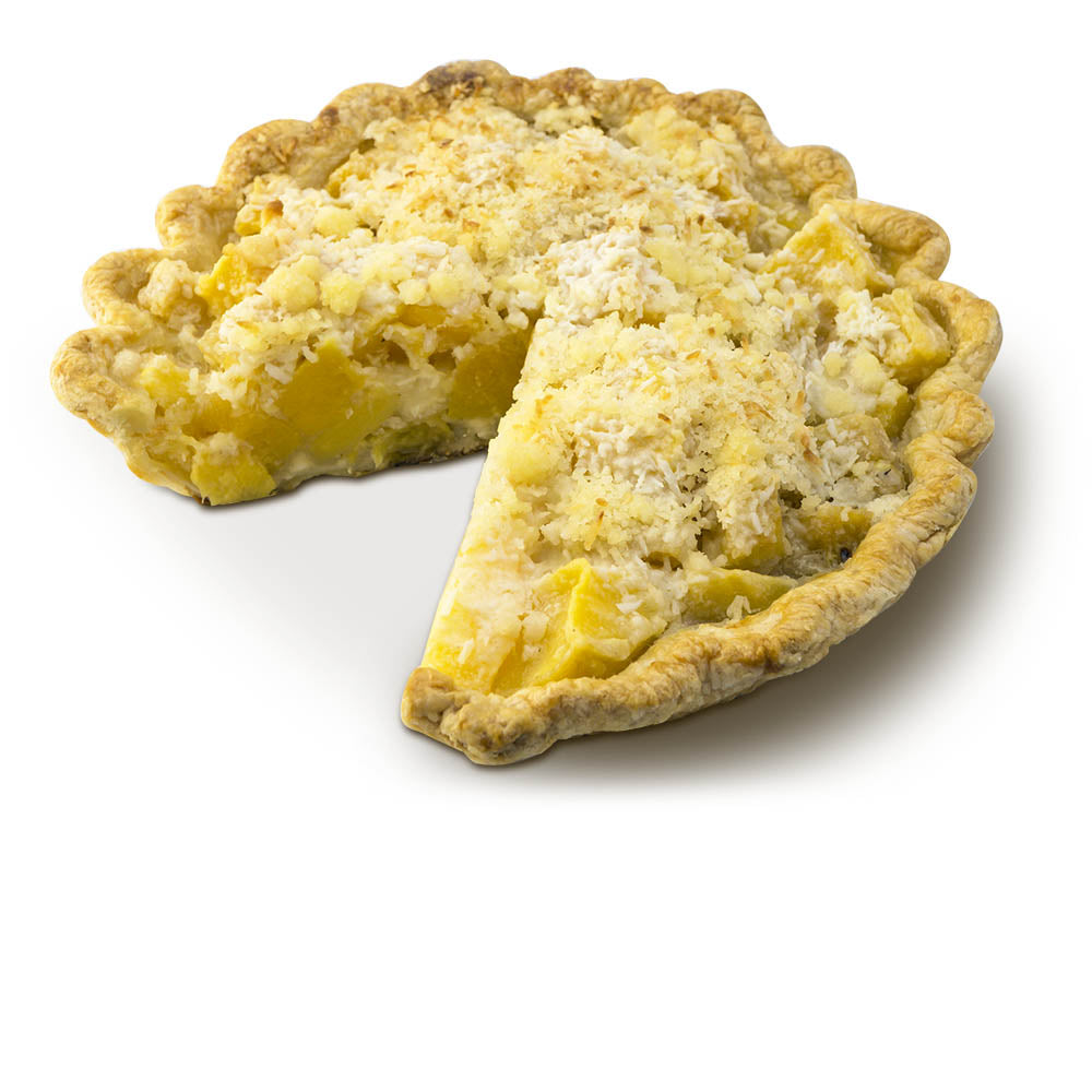 Sliced Pineapple Mango Crumble from The Pie Hole