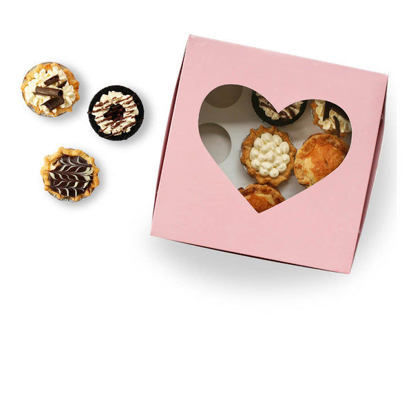 Box of Valentines Day Mini Pie Box from The Pie Hole