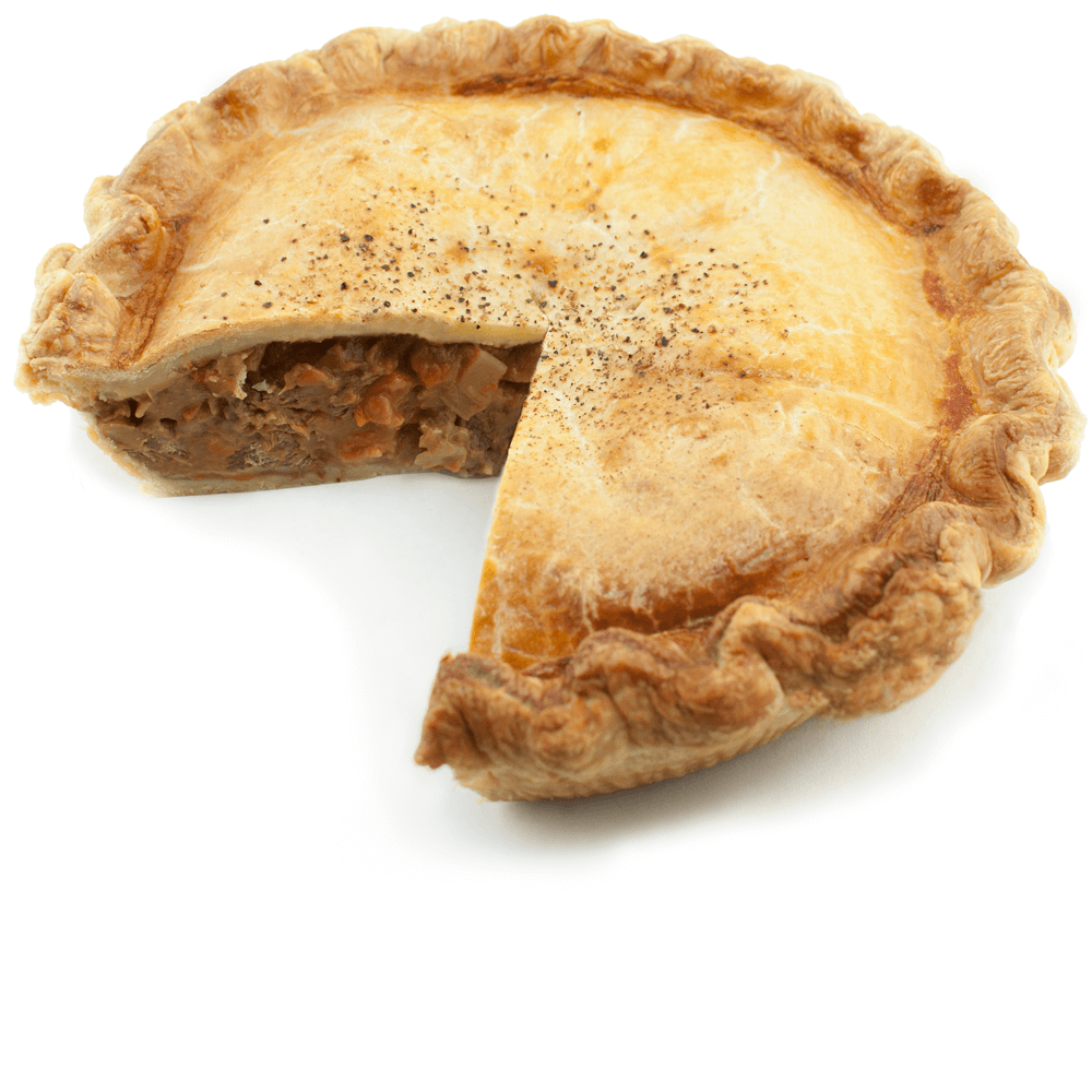 Sliced Steak & Stout Pie from The Pie Hole
