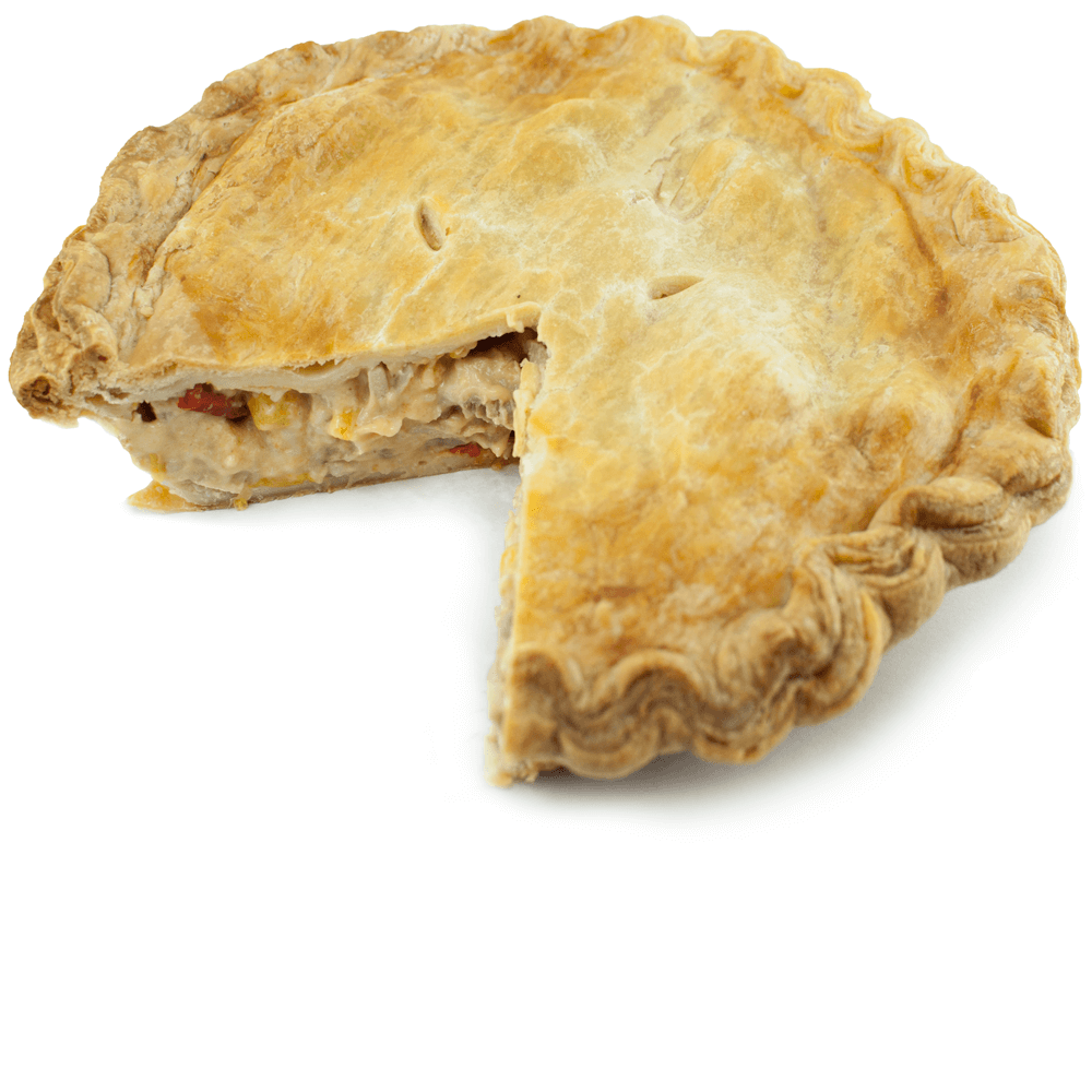 Sliced Thai Chicken Pie from The Pie Hole